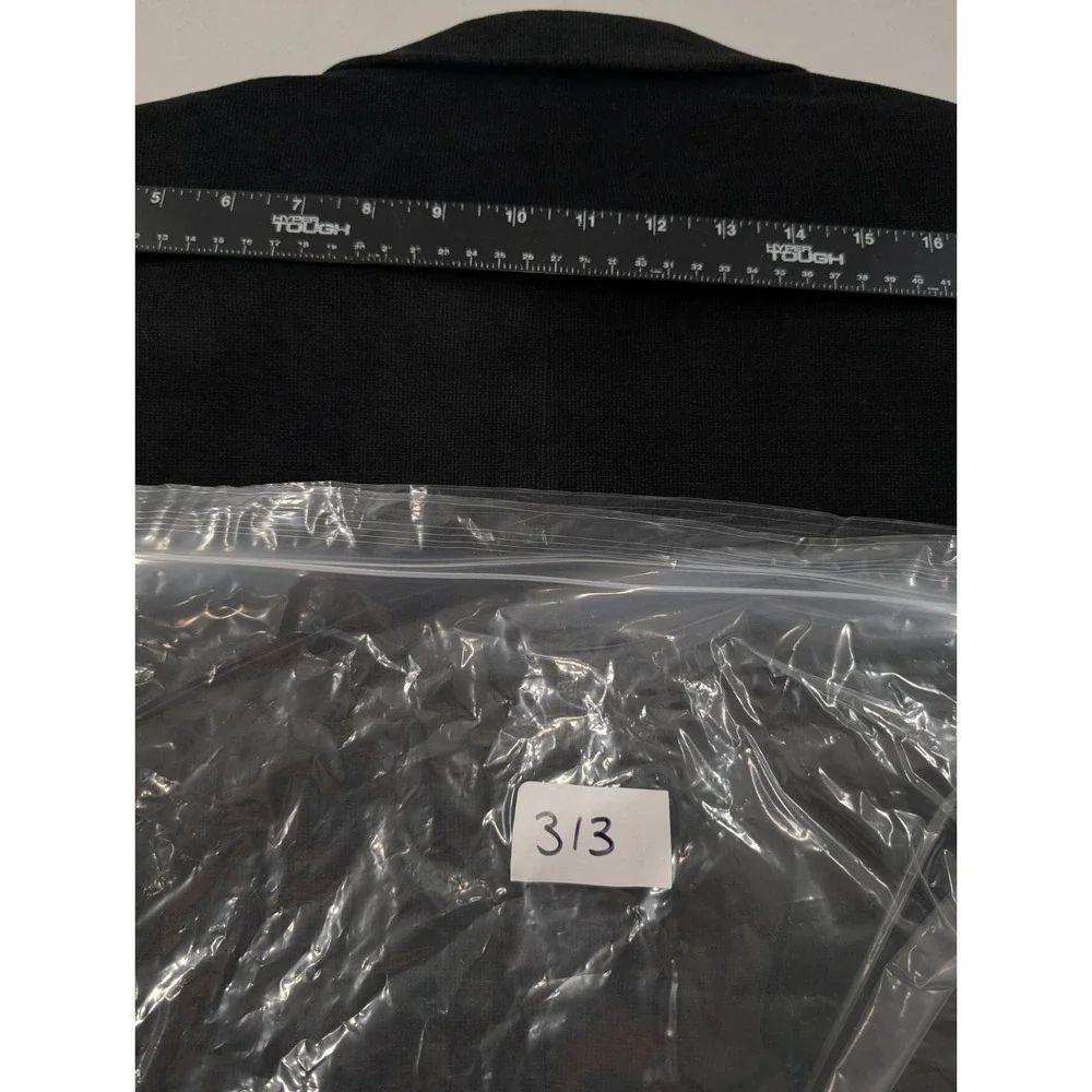 L.‎ Ralph Lauren Blazer Sport Jacket Charcoal Gray Valour Soft Polyester 48L 50
